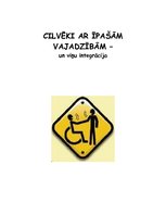 Referāts 'Cilvēki ar īpašām vajadzībām', 1.