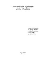 Referāts 'Cilvēki ar īpašām vajadzībām', 2.