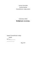 Referāts 'Reliģiskais terorisms', 1.