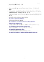 Eseja 'Saeimas – House of Commons vēlēšanu sistēmas salīdzinājums Latvijā un Lielbritān', 5.