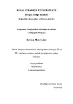 Paraugs 'Biežāk lietojamās ekonomiskās vienargumenta funkcijas', 2.