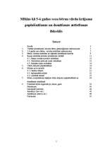 Diplomdarbs 'Mīklas kā 5-6 gadus vecu bērnu vārdu krājuma paplašināšanas un domāšanas attīstī', 1.