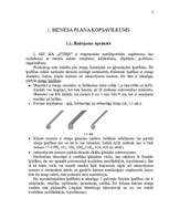 Biznesa plāns 'SIA L SEZ "Stieņi"', 5.