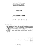 Eseja 'Starptautiskā politika un globalizācija', 1.