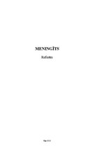 Konspekts 'Meningīts', 1.