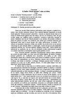 Eseja 'K.Skalbes "Mazās piezīmes" vakar un šodien', 1.