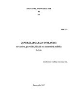 Referāts 'Ģenerālapgabals Ostlande: struktūra, pārvalde, fiskālā un monetārā politika', 1.