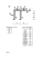 Paraugs 'Statiski nenoteicama rāmja aprēķins ar pārvietojuma metodi', 2.