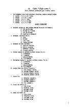 Konspekts 'Tests zināšanu pārbaudei vidusskolā', 1.