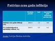 Prezentācija 'Inflācijas cēloņi un sekas Latvijas tautsaimniecībā', 9.
