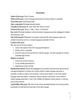 Referāts 'Latviešu valodas apguve mazākumtautību bērniem pirmsskolā', 3.