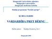 Prezentācija 'Vardarbība pret bērnu', 1.