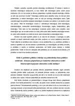 Konspekts 'Politikas analīzes trešais posms – alternatīvas izvēle', 3.