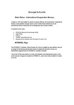 Referāts 'Interpol and State Police. International Criminal Police Organization', 11.