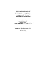 Prakses atskaite 'Prakses dienasgrāmata. Ķirurģijas aprūpes māsas specialitāte', 1.