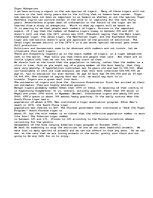 Eseja 'Tiger Subspecies', 1.