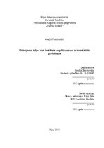 Diplomdarbs 'Dzīvojamo telpu īres tiesiskais regulējums un ar to saistītās problēmas', 1.