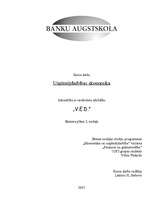 Biznesa plāns 'Produkta raksturojums. BP 2.nodaļa ', 1.