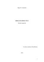 Eseja 'Hipiju ēšanas un mājokļa iekārtojuma paradumi', 1.