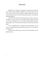 Diplomdarbs 'Cilvēku tirdzniecība', 3.