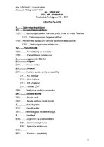 Konspekts 'SIA "Vēriens" kontu plāns', 1.