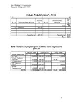 Konspekts 'SIA "Vēriens" kontu plāns', 17.