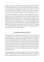 Referāts 'The Analysis of Elfrīda Melbārzde’s and Elizabete Kauliņa’s Translation of Lewis', 4.