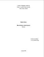 Referāts 'Minerālūdeņu raksturojums', 1.