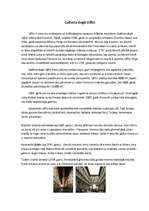 Konspekts 'Mākslas muzejs "Galleria degli Uffizi"', 1.