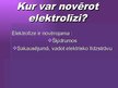 Prezentācija 'Elektrolīze', 3.