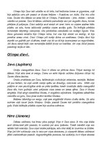 Konspekts 'Olimpa kalna dievi', 1.