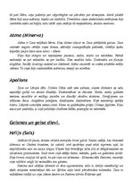 Konspekts 'Olimpa kalna dievi', 2.