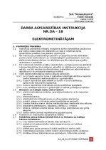 Paraugs 'Darba aizsardzības instrukcija elektrometinātājam', 1.
