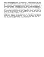 Eseja 'A Research Paper on the Effects of Video Games', 3.