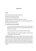 Diplomdarbs 'American Youth Slang', 3.