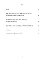 Referāts 'Konsulāro un diplomātisko attiecību nodibināšana starp valstīm', 3.