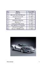 Referāts 'Sporta auto', 9.