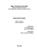 Referāts 'Darba vadīšana', 1.