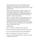 Eseja 'Policijas darbs: izaicinājumi, pieredze un profesionālā atbildība', 4.