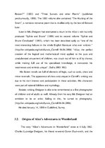 Diplomdarbs 'Child in the Novel "Alice’s Adventures in Wonderland" by Lewis Carroll', 45.