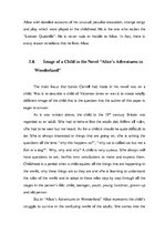 Diplomdarbs 'Child in the Novel "Alice’s Adventures in Wonderland" by Lewis Carroll', 57.