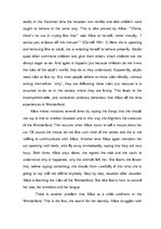 Diplomdarbs 'Child in the Novel "Alice’s Adventures in Wonderland" by Lewis Carroll', 60.