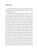 Diplomdarbs 'Child in the Novel "Alice’s Adventures in Wonderland" by Lewis Carroll', 65.