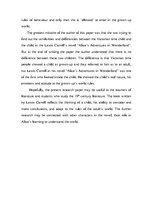 Diplomdarbs 'Child in the Novel "Alice’s Adventures in Wonderland" by Lewis Carroll', 66.