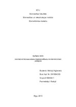 Paraugs 'Statiski noteicama rāmja dimensionēšana un pārvietojumu aprēķins', 1.