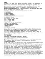 Eseja 'Lathe Characteristics', 1.