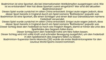 Prezentācija 'Die Geschichte des Badmintons', 13.