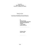 Referāts 'Naudas plūsmas plānošana', 1.