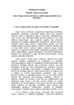 Konspekts 'Augu maiņas ietekme uz kultūraugu kaitēkļiem un slimībām', 1.