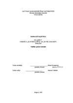 Prakses atskaite 'SIA "Reho" analīze', 1.